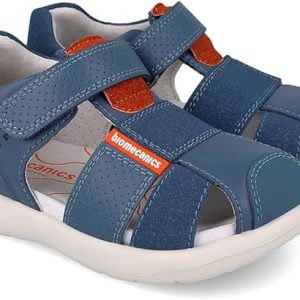 Sandalia De Piel Con Velcro BIOMECANICS
