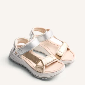 Sandalia Alemana De Piel Con Velcro GIOSEPPO