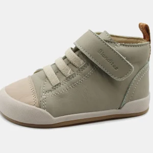 Zapatilla alta respetuosa verde BLANDITOS