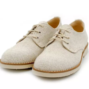 Zapato Blucher Lino De Comunión Beige YOWAS