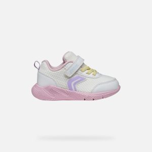 Zapatilla Deportiva Casual Con Velcro Para Niña GEOX