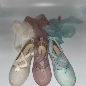 Bailarina de Lino con Cinta Cruzada CHUCHES