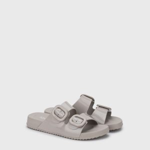 Sandalias Alemanas Con Doble Hebilla Mujer IGOR