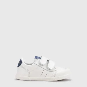 Zapatillas blancas velcro IGOR