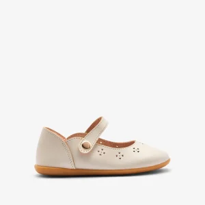 Bailarinas Flores Beige CONGUITOS