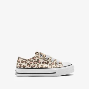 Zapatillas Bajas Lona Leopardo CONGUITOS