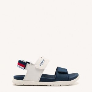 Sandalias Velcro Azul y Blanco GIOSEPPO