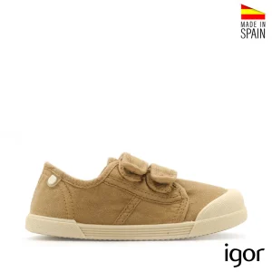 Calzado Respetuoso Con Doble Velcro De Lona IGOR