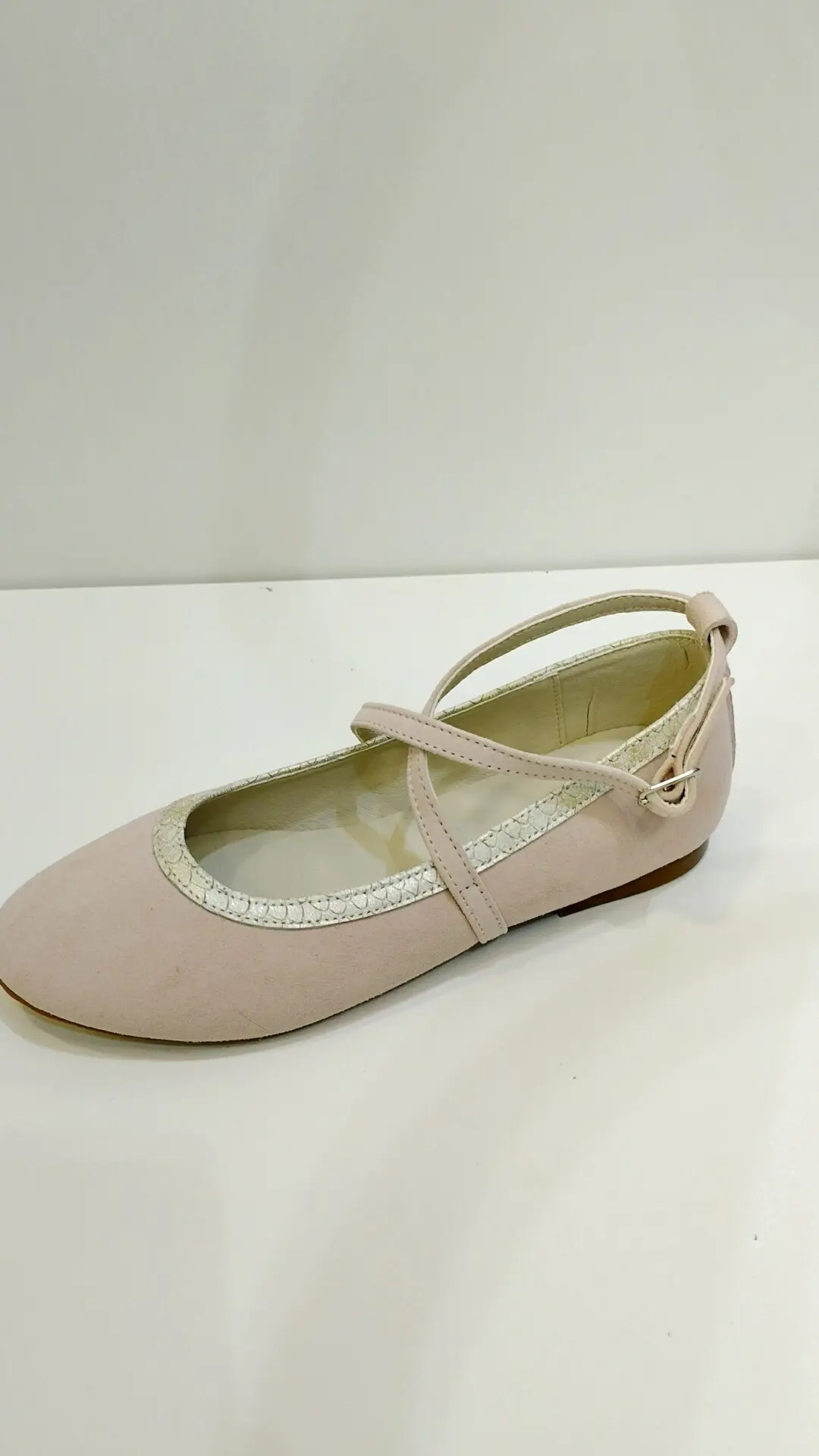 zapato hebilla cruzada rosa (2)