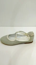 zapato hebilla cruzada verde con borde (1)